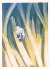 Miku Leeku Riso Mini Print