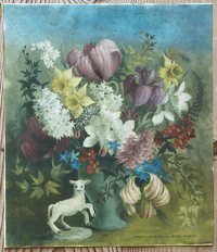 Image 1 of Spring Flowers vintage print by Mary Fedden