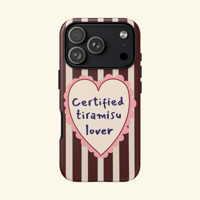 Image 2 of Certified Tiramisu Lover Phone Case
