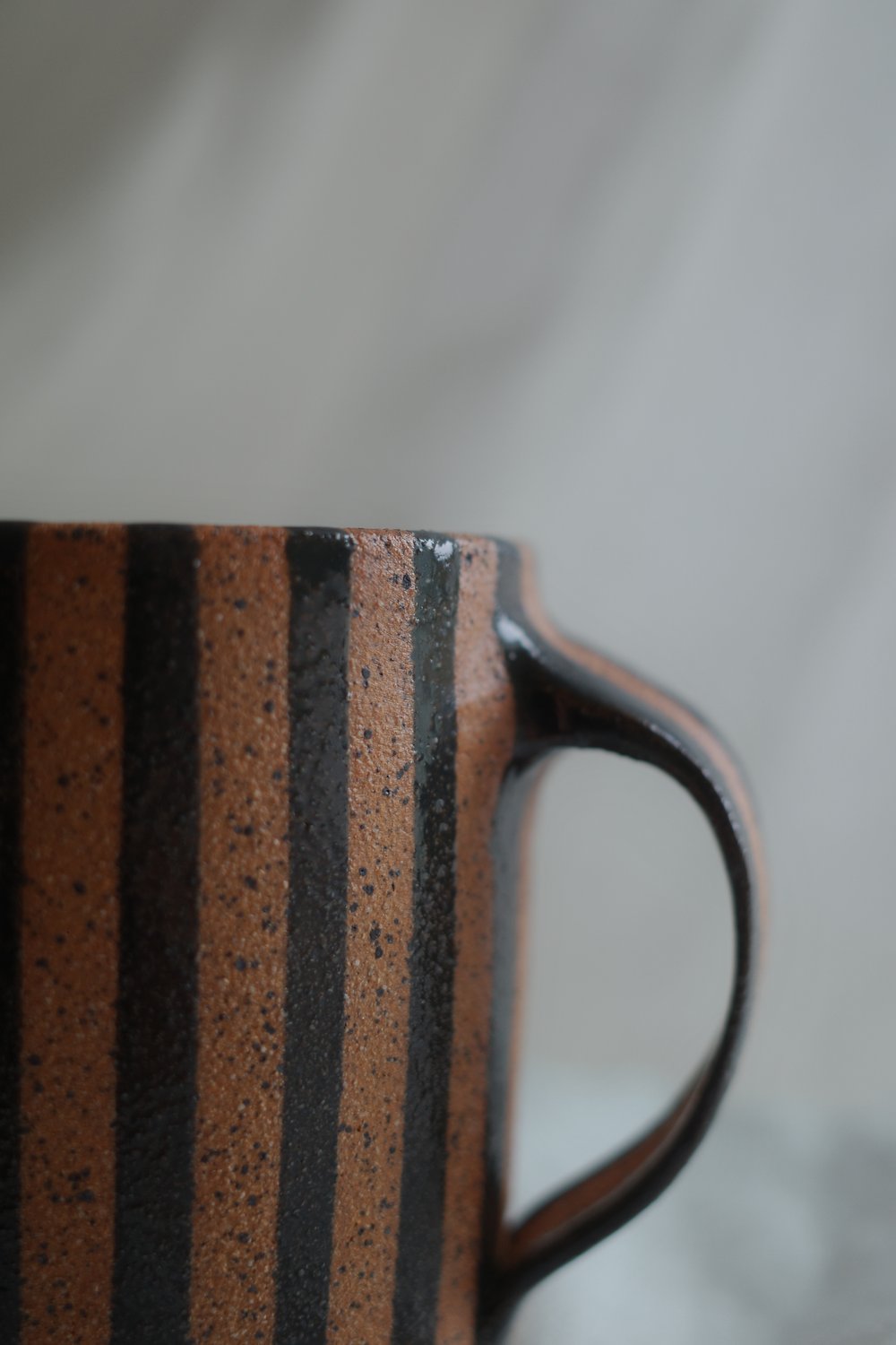 Image of Coffee Tea Mug | Firewood Stripe