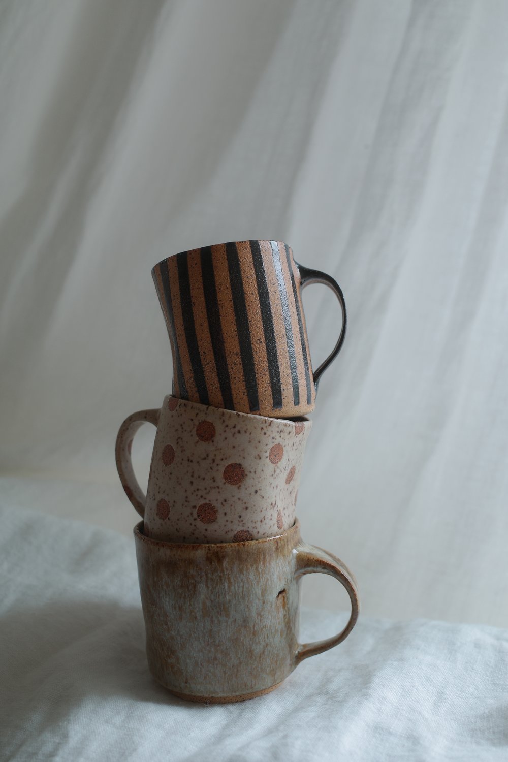 Image of Coffee Tea Mug | Firewood Stripe
