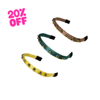 CANDY GOLD STUD HEADBANDS