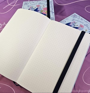 Image of ❤️🔥Leatherette Paper Notebook - A5 ❤️🔥