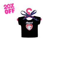 Image 1 of CANDY BABYGIRL BLACK TOP