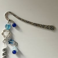 Image 6 of Stray Kids "KARMA" Bookmark | Sky Blue Heart & Star Bookmark