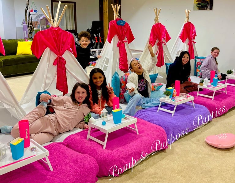 Sleepover TeePee Tents