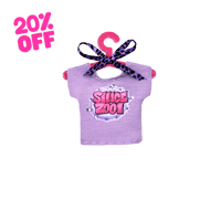 Image 1 of CANDY AIRBRUSH PURPLE TOP