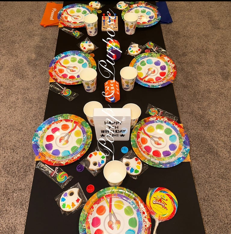 Paint Party for boys & girls Image 8