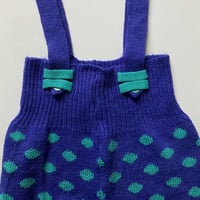 Image 3 of Salopette laine 9/12 mois Marèse seconde main années 90