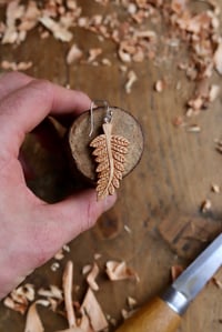 Image 3 of Fern Leaf Earring 