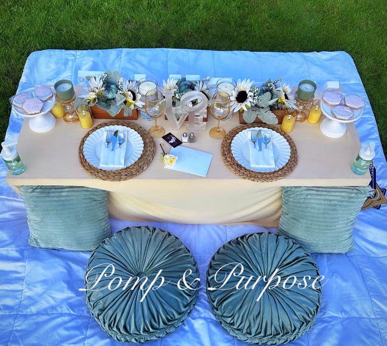 Outdoor Luxury Picnic (Location of your choice) Image 8