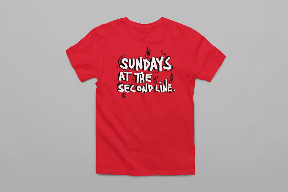 SECONDLINE SUNDAYS TEE