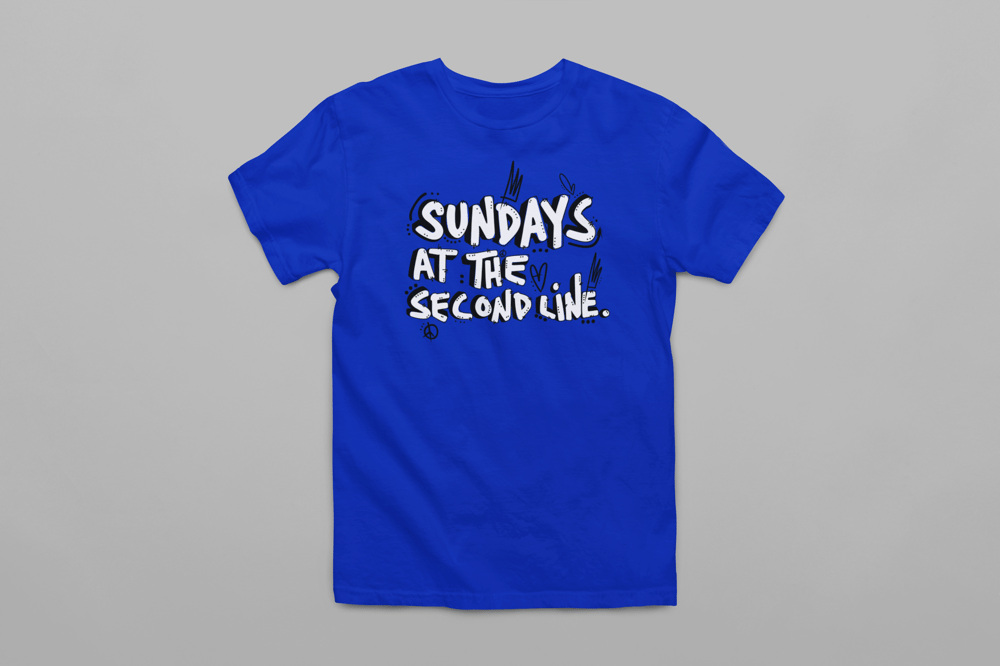 SECONDLINE SUNDAYS TEE