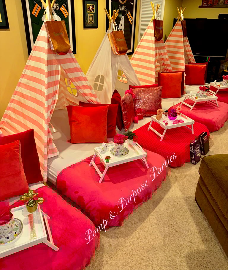 Spa Pamper Party/TeePee Sleepover Combo Image 4
