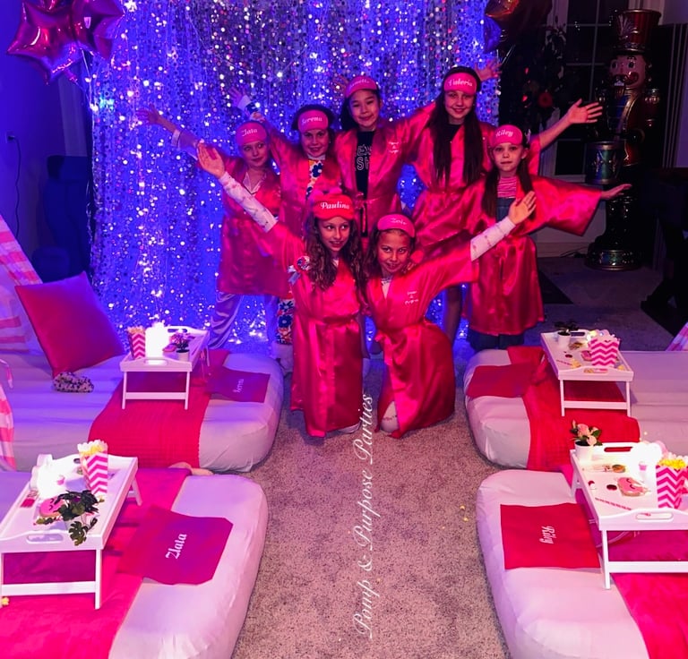Spa Pamper Party/TeePee Sleepover Combo Image 9