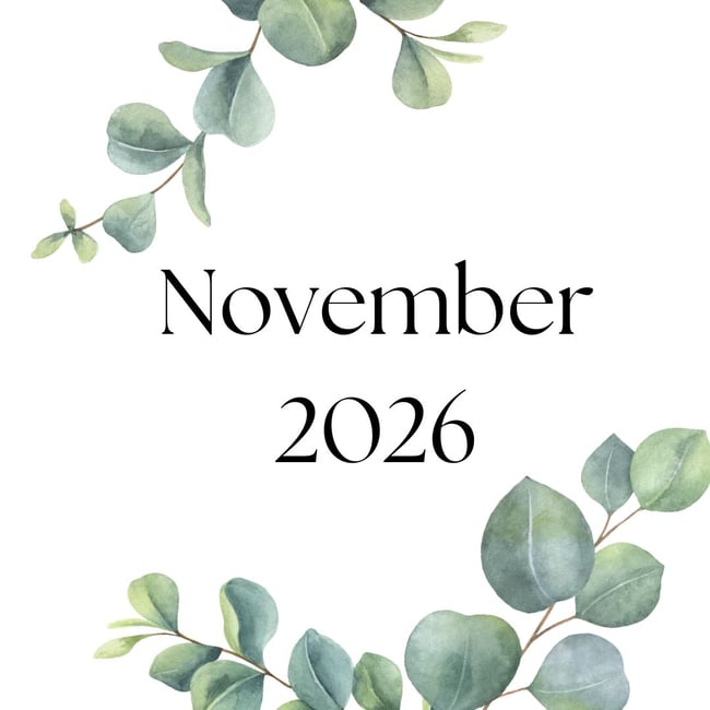 November Session Fee