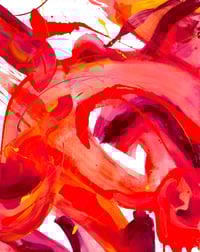 Image 1 of Poster Print - Fluro- 40cm x 30cm 