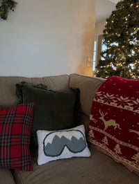 Ski Mask with Mountains 