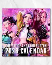 Image 1 of The Art of Shannon Burton 2026 Calendar 