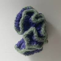 Image 4 of Purple Grape Crochet Scrunchie | Juicy Romance Hair Tie