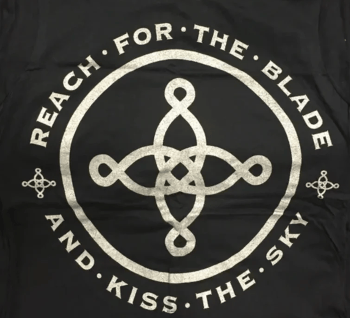 Image of Reach for the Blade Shirt. MENS AND LADIES