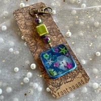 Image 3 of Bachelor's Button - Bag Charm