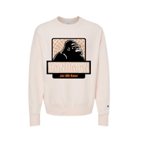 HANUMAN Champion Reverse Weave crewneck light pink