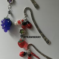 Image 6 of Bookmark Bestie Duo | Matching Fruit Charm Bookmarks for Readers