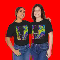 Image 2 of THE WEATHER IS HAPPENING BOSTON NEXRAD DOPPLER RADAR UNISEX CREW NECK T-SHIRT