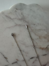 Image 3 of Fire Opal Necklace (Silver or Gold)