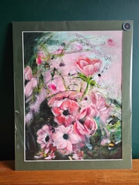 Image 1 of 'Softly' mounted fine art print.