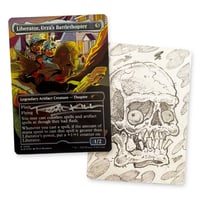 Image 2 of Liberator, Urza's Battlethopter 2286 Magic The Gathering- ARTISTS PROOF CARD