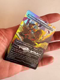 Image 3 of Liberator, Urza's Battlethopter 2286 Magic The Gathering- ARTISTS PROOF CARD