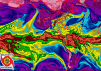 Image 7 of THE WEATHER IS HAPPENING TOTAL PRECIPITABLE WATER LEGGINGS
