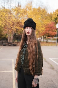 Image 2 of Knitting Pattern - Ahmic Cardigan