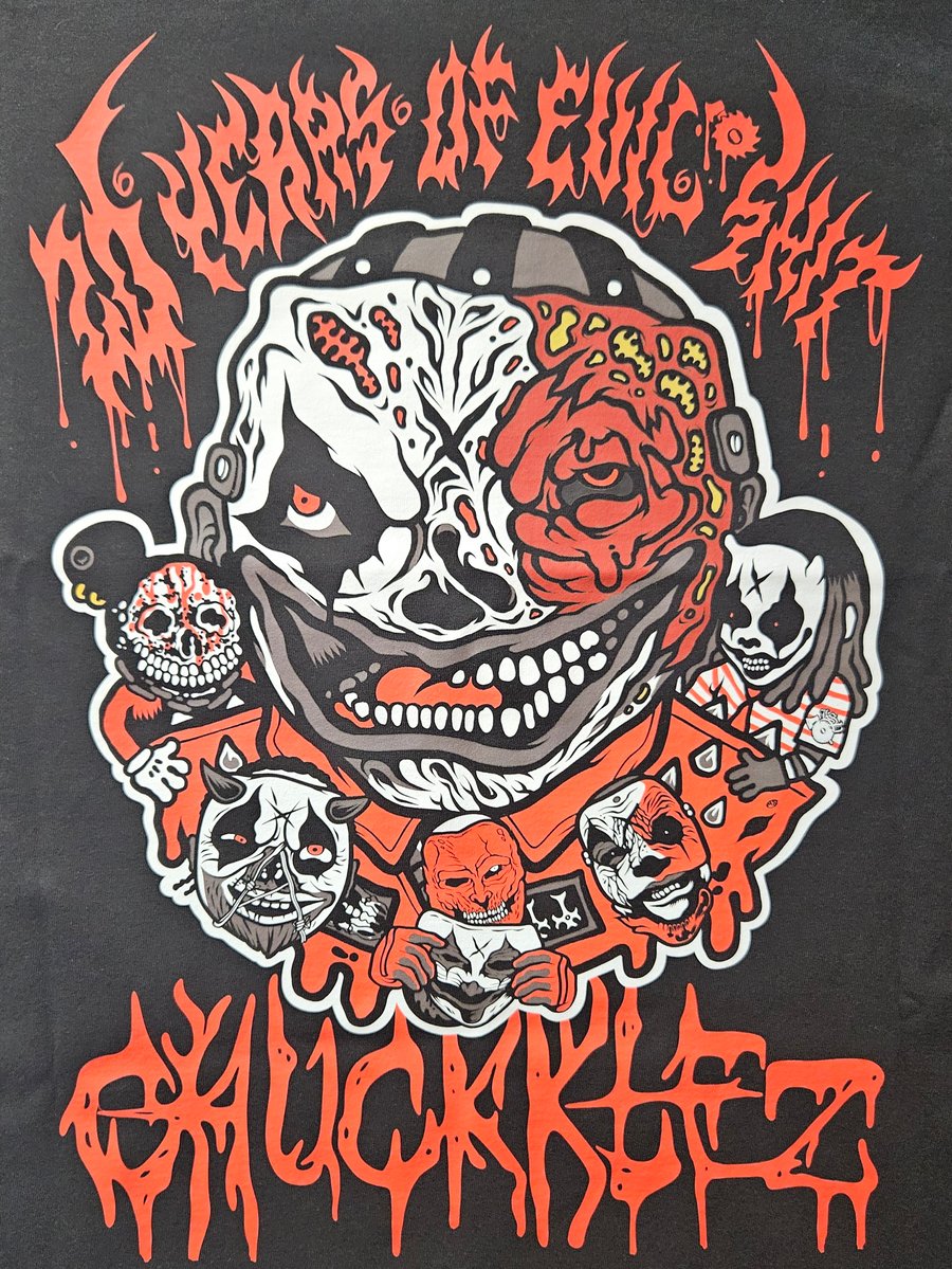 Image of CHUCKKLEZ  : EVILUTION  Tshirt 