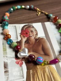 Image 2 of Chunky Cirkus Heart halsketting 