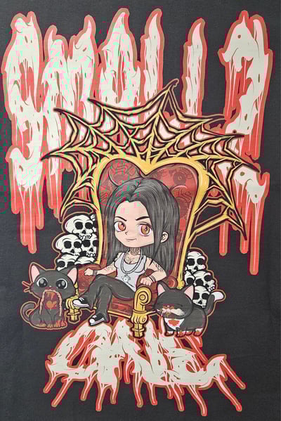 Image of SMALLZ ONE  : SNUFF THRONE Tshirt 
