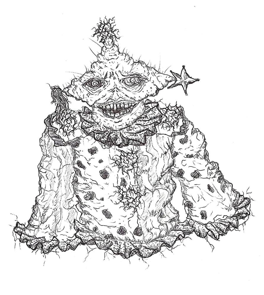 Image of "Goopy Clown" Gooptroupe Art Print