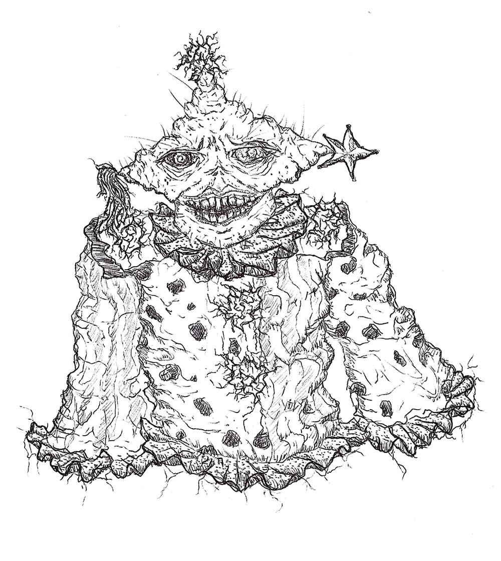 Image of "Goopy Clown" Gooptroupe Art Print