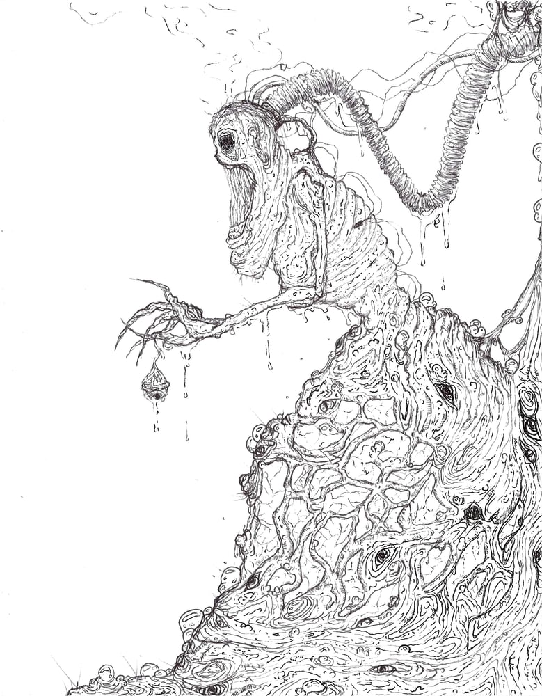 Image of "The Harbinger" Gooptroupe Art Print