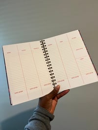 Image 3 of Purple Doodle Bot - The 6 Month Planner