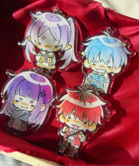 Image 1 of [PREORDER] Watercolour Frieren Charms and Stickers