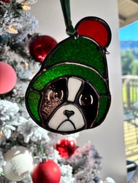 Image 2 of Boston beanie green 