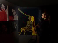 Image 3 of Energy XX – Where Her Spirit Reaches Beyond the Body (Original 1/3)