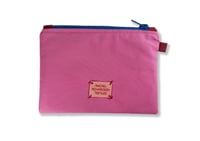 Image 2 of CAT POUCH - ORANGE AND BLUE