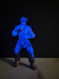 Image 2 of 001/001 POWER UP EVIL RYU RESIN ART TOY
