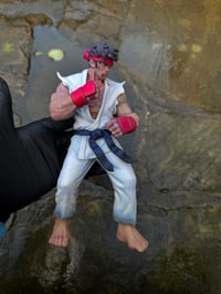 Image 1 of 001/001 POWER UP RYU RESIN ART TOY