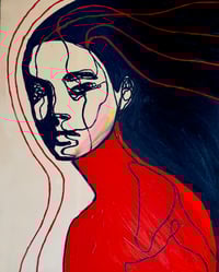 Image 1 of Portrait Colors XIV – The Quiet Horizon (Limited Edition 1/9 - Work painted by hand)