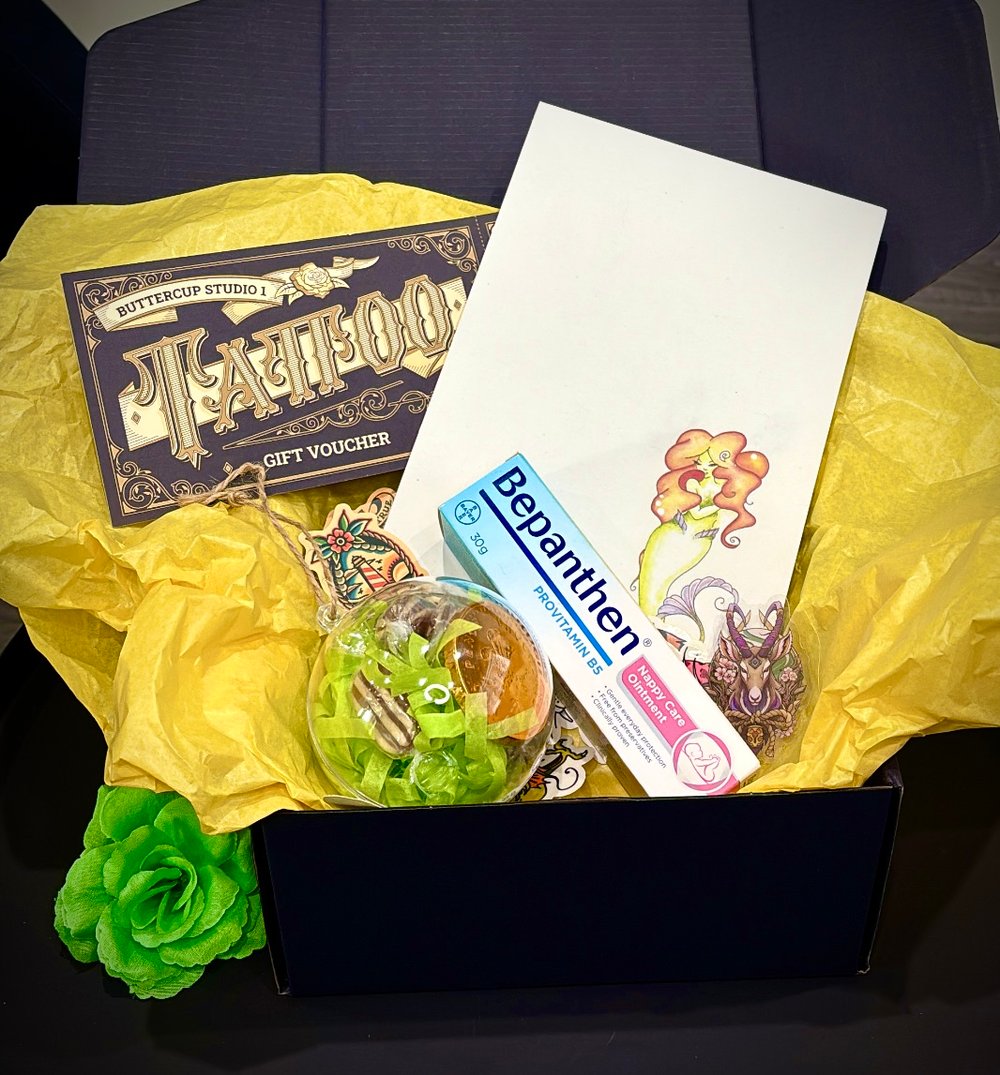 Christmas Tattoo Gift Box with a Voucher